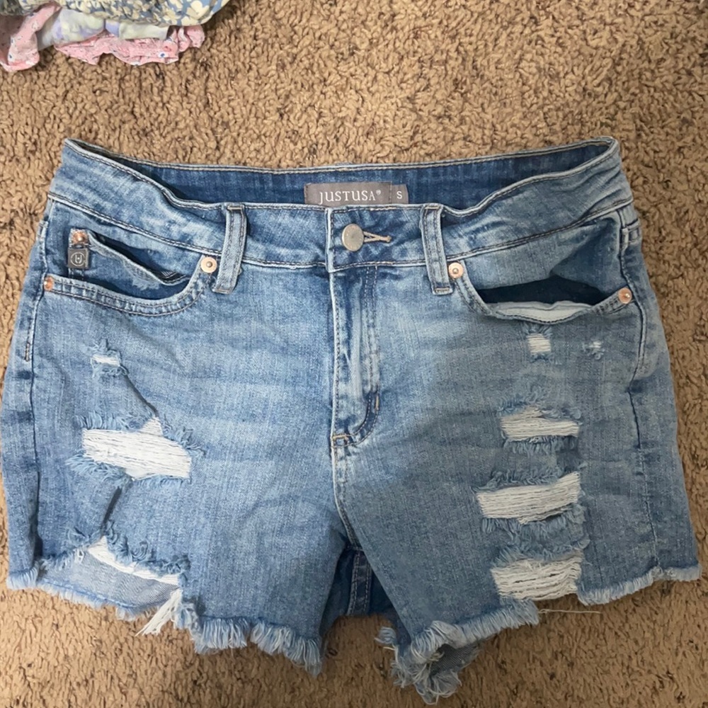 jean shorts